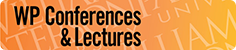 WP Conferences and Lectures